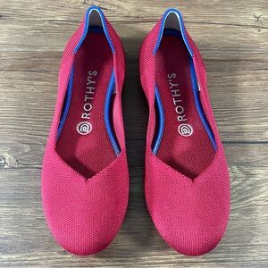 ROTHY’s ‘The Flat’ Round Toe Slip-On Shoes Women’s Size 7.5